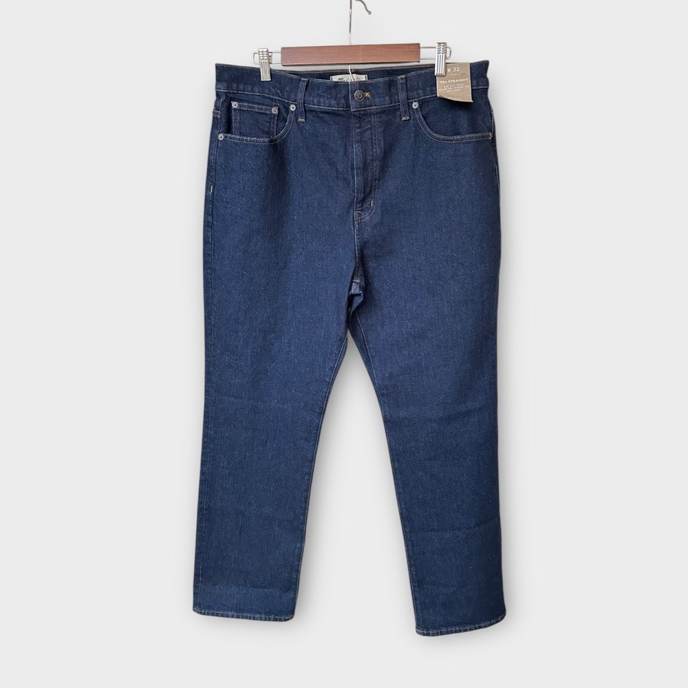 NET Madewell ‘90s Straight Leg Jeans- Dark Wash, size 32